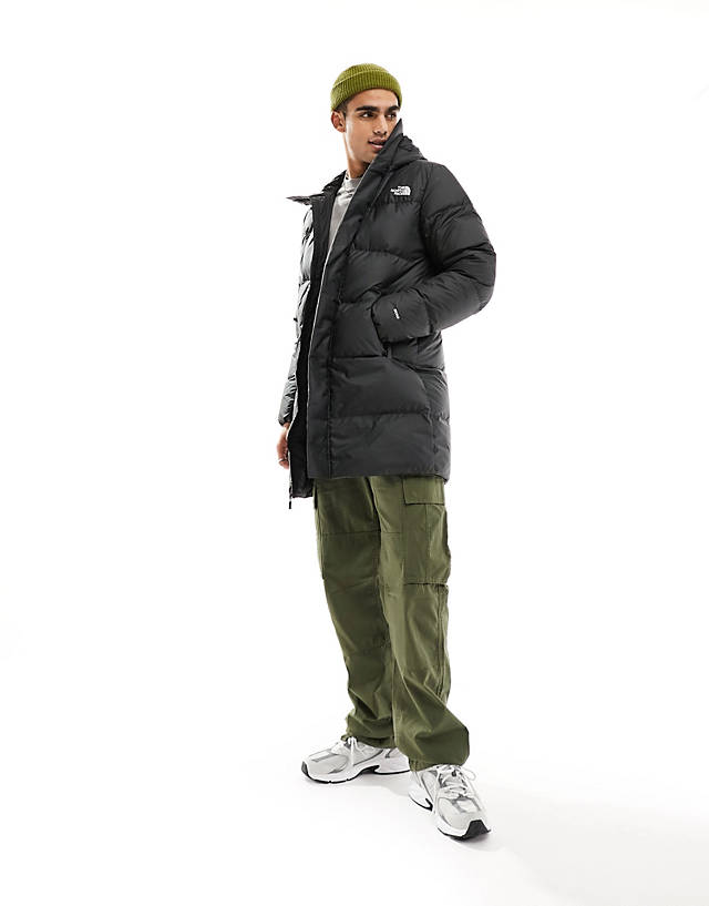 The North Face - hydrenalite mid down puffer coat in black