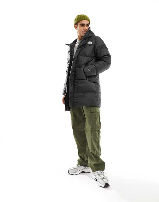 The North Face Plus 1996 Retro Nuptse down puffer jacket in black, ASOS