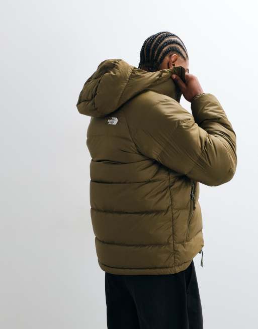 The North Face Hydrenalite piumino con cappuccio in khaki, 4 di 5