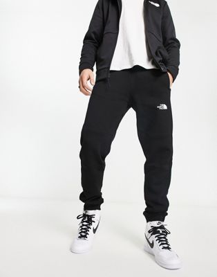 The North Face Icon double knit fleece joggers in black