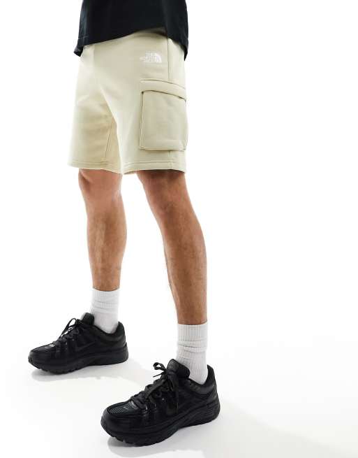 The North Face - Icons - Pantaloncini cargo in jersey beige