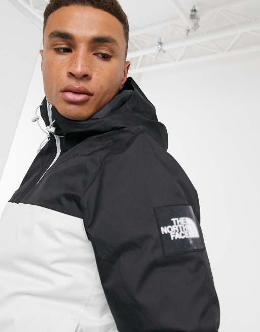 The North Face Insulated Mountain Q jacket in light gray ASOS