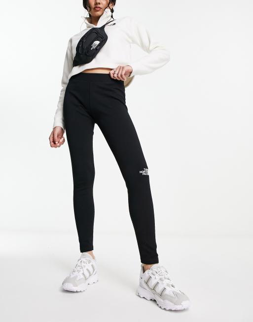 The North Face – Ausgestellte Leggings in Hellgrau, exklusiv bei ASOS