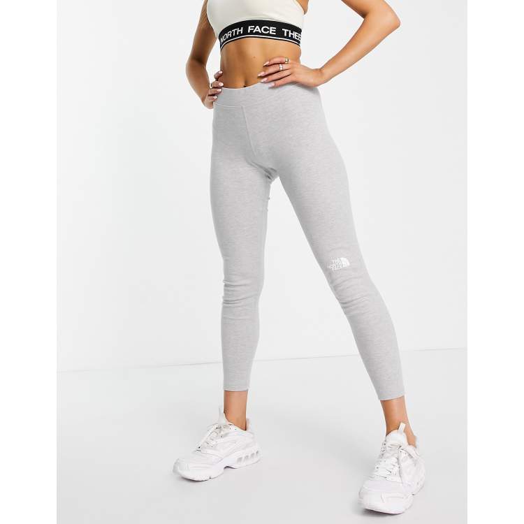 The North Face Interlock Cotton leggings in grey