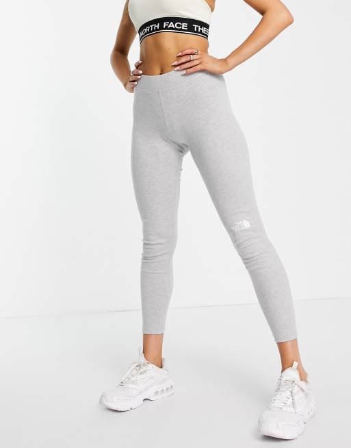 The North Face – Interlock – Grå leggings i bomull 