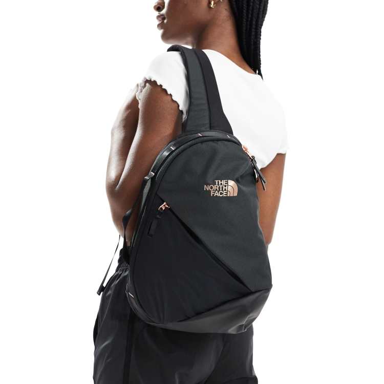 The North Face Isabella sling backpack in black | ASOS