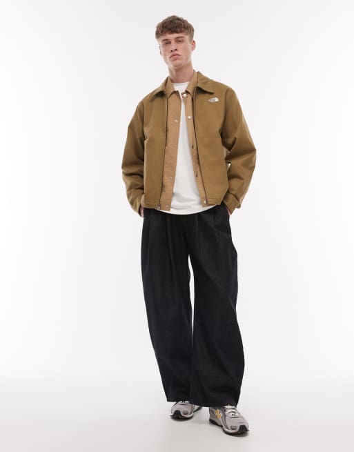The North Face - Jack van keperstof met kraagje in ceder, 2 van 5