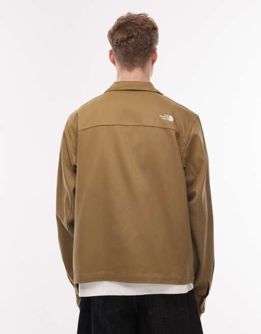 The North Face - Jack van keperstof met kraagje in ceder, 3 van 5