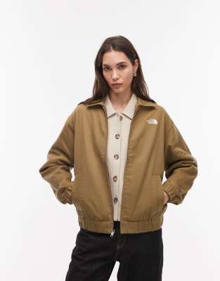 The North Face - Jacke aus Twill in Beige mit Kragen-Neutral