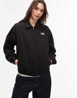 The North Face - Jacke aus Twill in Schwarz mit Kragen