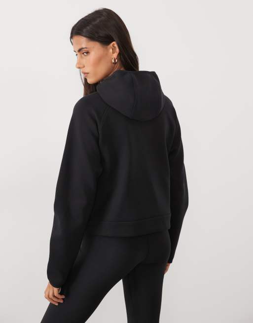 The North Face Jaida hættetrøje med 1/4 lynlås i sort, 4 af 4
