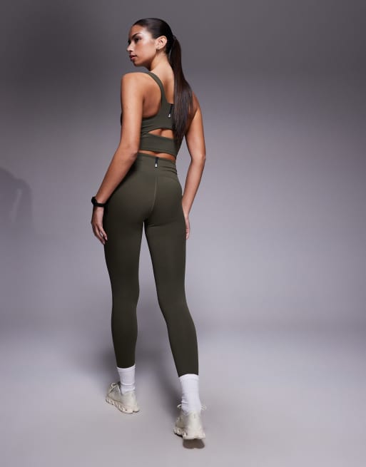The North Face - Jaida - Leggings da 27" verdi con tasca, 5 di 5