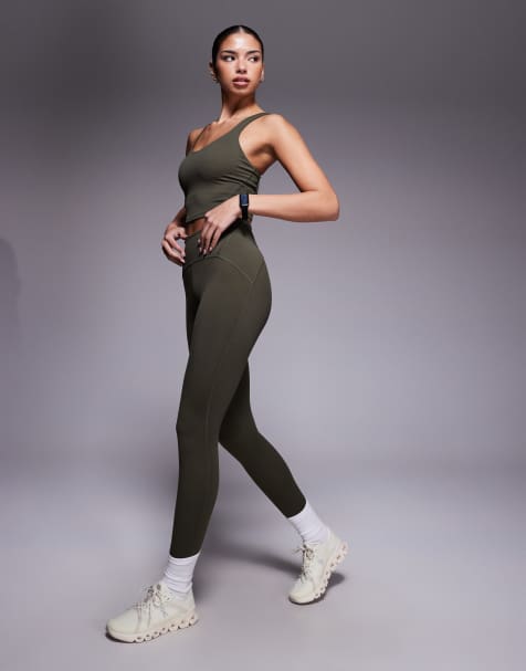 The North Face – Jaida – Leggings in Grün mit Tasche, 27 Zoll Schrittlänge - view 1
