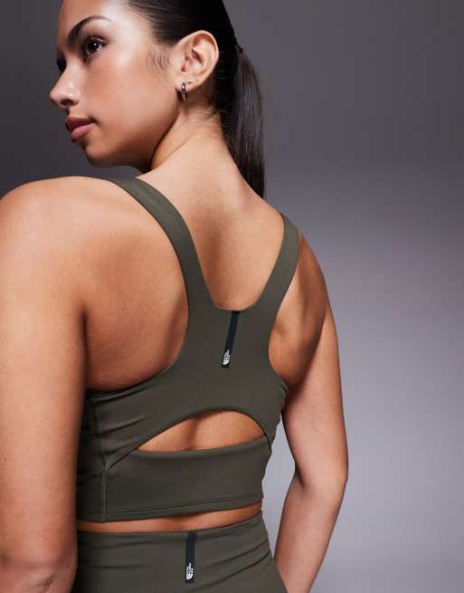 The North Face - Jaida - Trainingsbeha met lange pasvorm in groen, 2 van 4