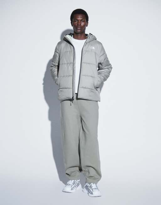The North Face jakke med hætte og ansigtsmaske i grå, 3 af 5