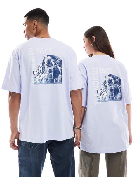 The North Face Half Dome photo t-shirt in light blue