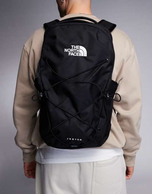 North face jester backpack black on sale