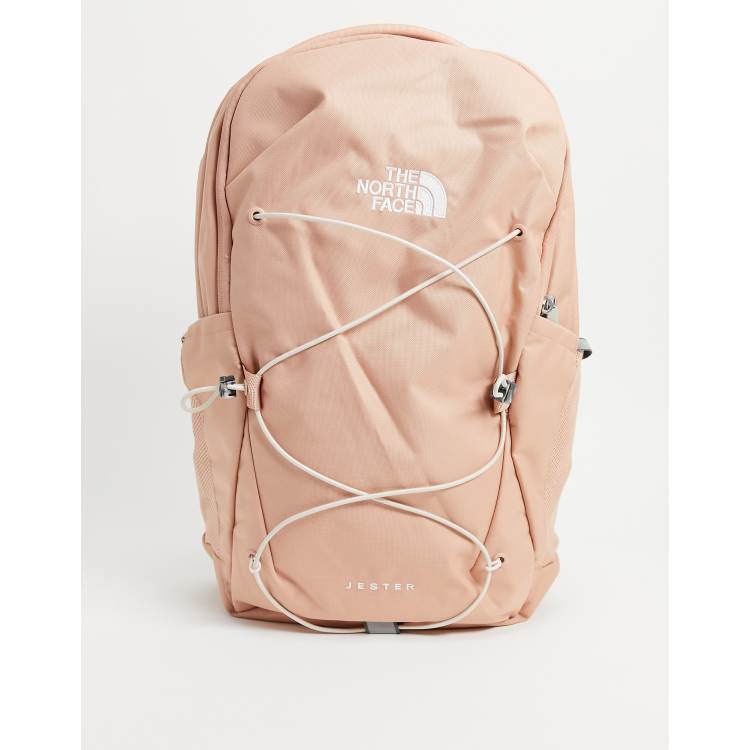 North face outlet pink salt backpack