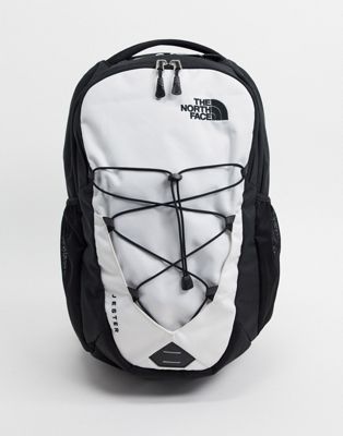 north face white backpack 