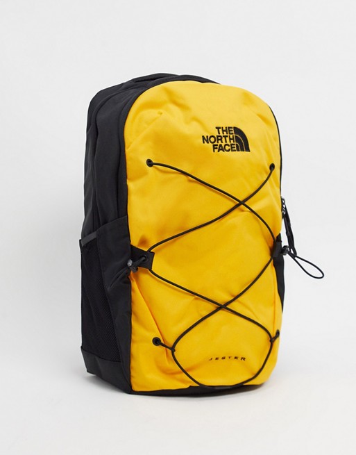 The North Face Jester backpack in yellow