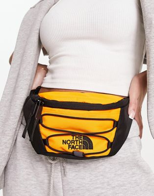 The North Face Jester bumbag in orange and black