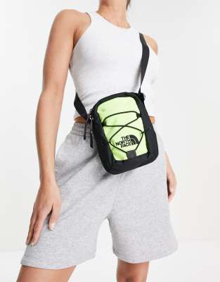 The North Face Jester cross-body bag in green | ASOS