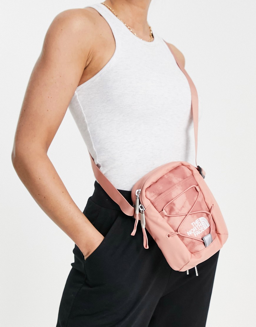 The North Face Jester cross-body bag in pink