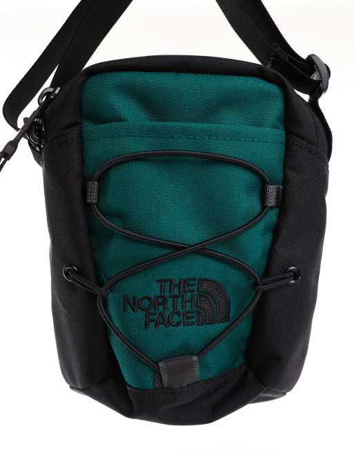 The North Face Jester Crossbody Bag in black and green