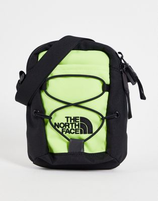 The North Face Jester crossbody bag in lime green