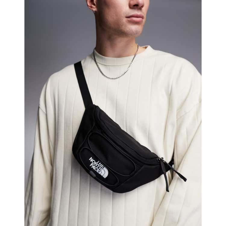 The North Face Jester Lumar fanny pack in black | ASOS