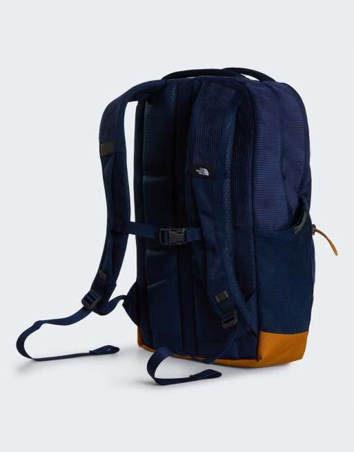 The North Face Jester pro backpack in summit navy/leather bro, 4 of 4