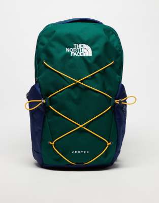 The North Face - Jester - Rucksack in Grün mit Logo