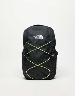 The North Face - Jester - Rucksack in meliertem Schwarz und Led Y