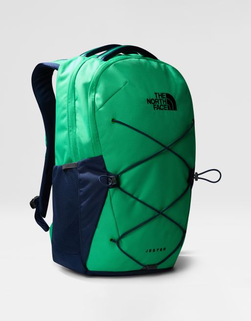 The North Face - Jester - Rugzak in optisch smaragdgroen/summit marineblauw
