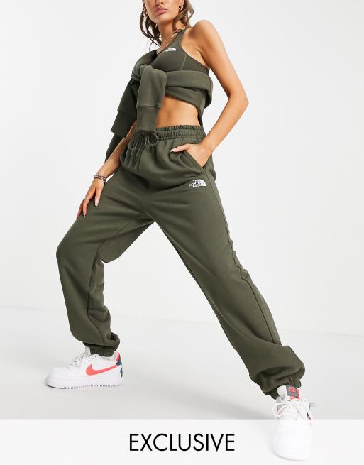 The North Face – Joggersy oversize w kolorze khaki – tylko w ASOS