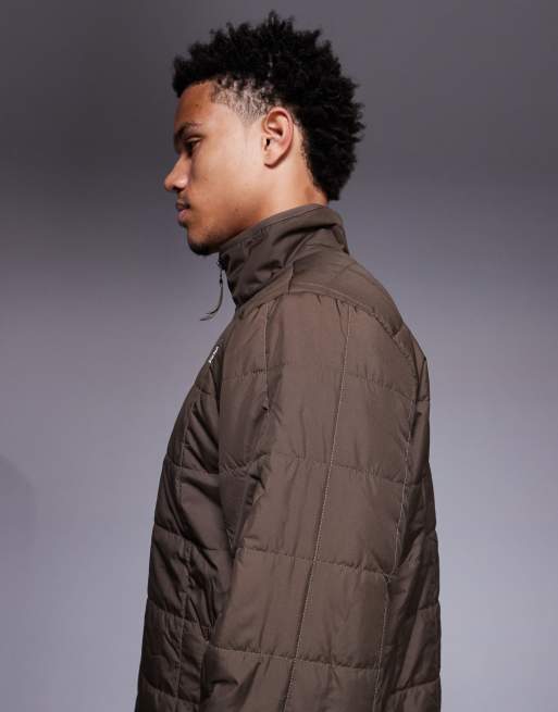 The North Face Junction insulated jacket in brown