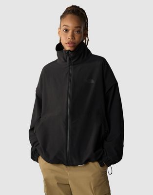 The North Face Karasawa wind jacket with detachable sleeves in black