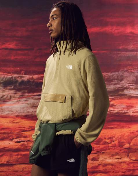 The North Face - Kecha - Opvouwbare anorak met 1/4 rits in gebroken wit, exclusief bij ASOS - view 1