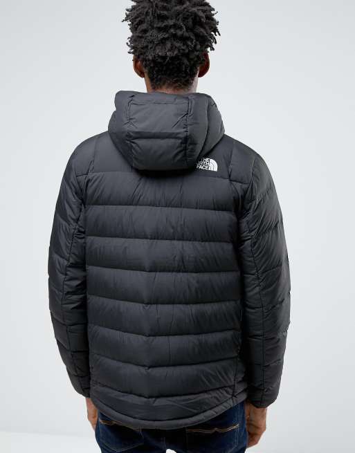 The North Face La Paz Hooded Down Jacket In Black