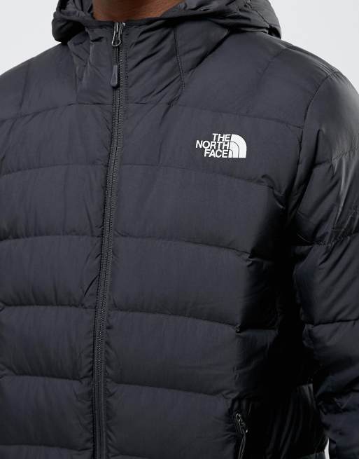 The North Face La Paz Hooded Down Jacket In Black