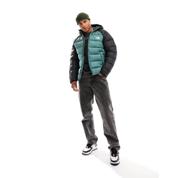 The North Face Lauerz Synthetic jacket in black and green