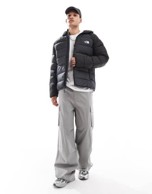 The North Face - Laurez - Piumino con cappuccio grigio con logo - In esclusiva per ASOS, 2 di 4