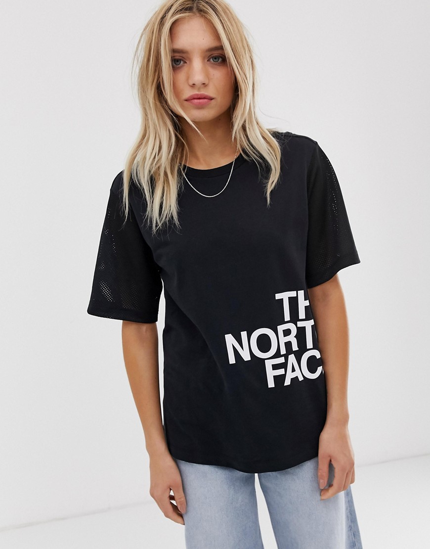 The North Face let t-shirt i sort