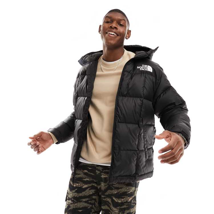 The North Face Lhotse Doudoune en duvet à capuche Noir ASOS