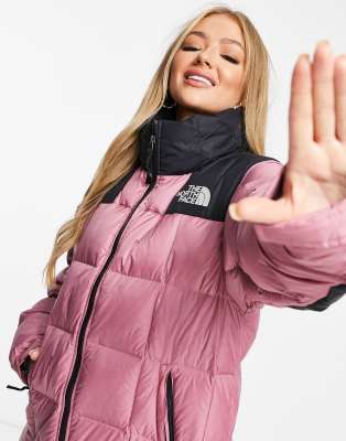 doudoune the north face rose pale