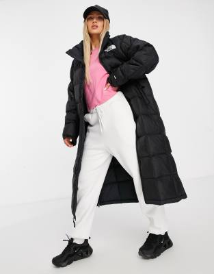 black long puffer coat