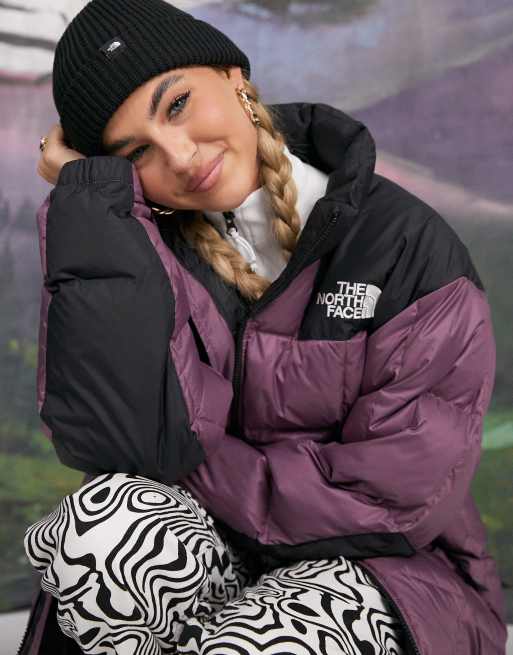 The north face purple hot sale coat