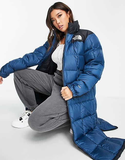 The North Face Lhotse Duster jacket in blue | ASOS
