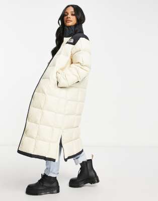 north face cream coat