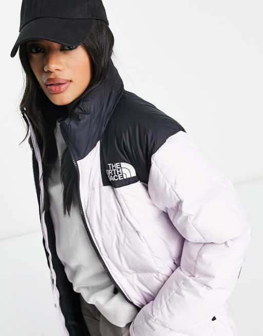 Nuptse duster hot sale down jacket